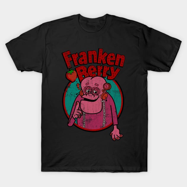 Distressed FrankenBerry T-Shirt by OniSide